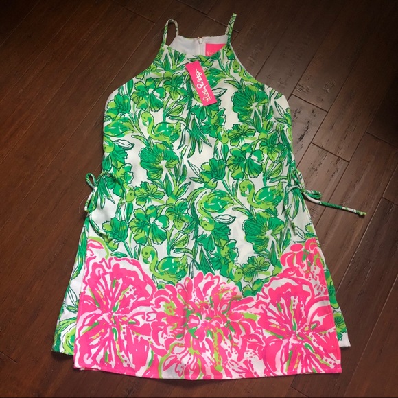 Lilly Pulitzer Dresses & Skirts - Lilly Pulitzer Pearl Romper in Flamingo